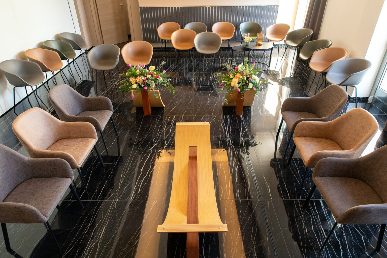 Sala Cloto casa funeraria tempio di Arcadia Lequile Lecce