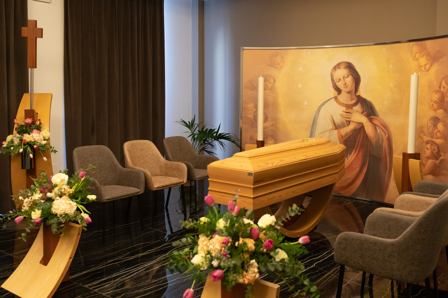 Sala Cloto casa funeraria tempio di Arcadia Lequile Lecce