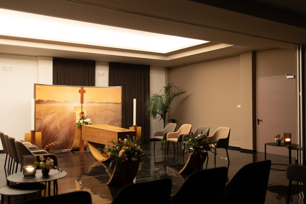Foto Sala unificata Tempio di Arcadia casa funeraria Lequile